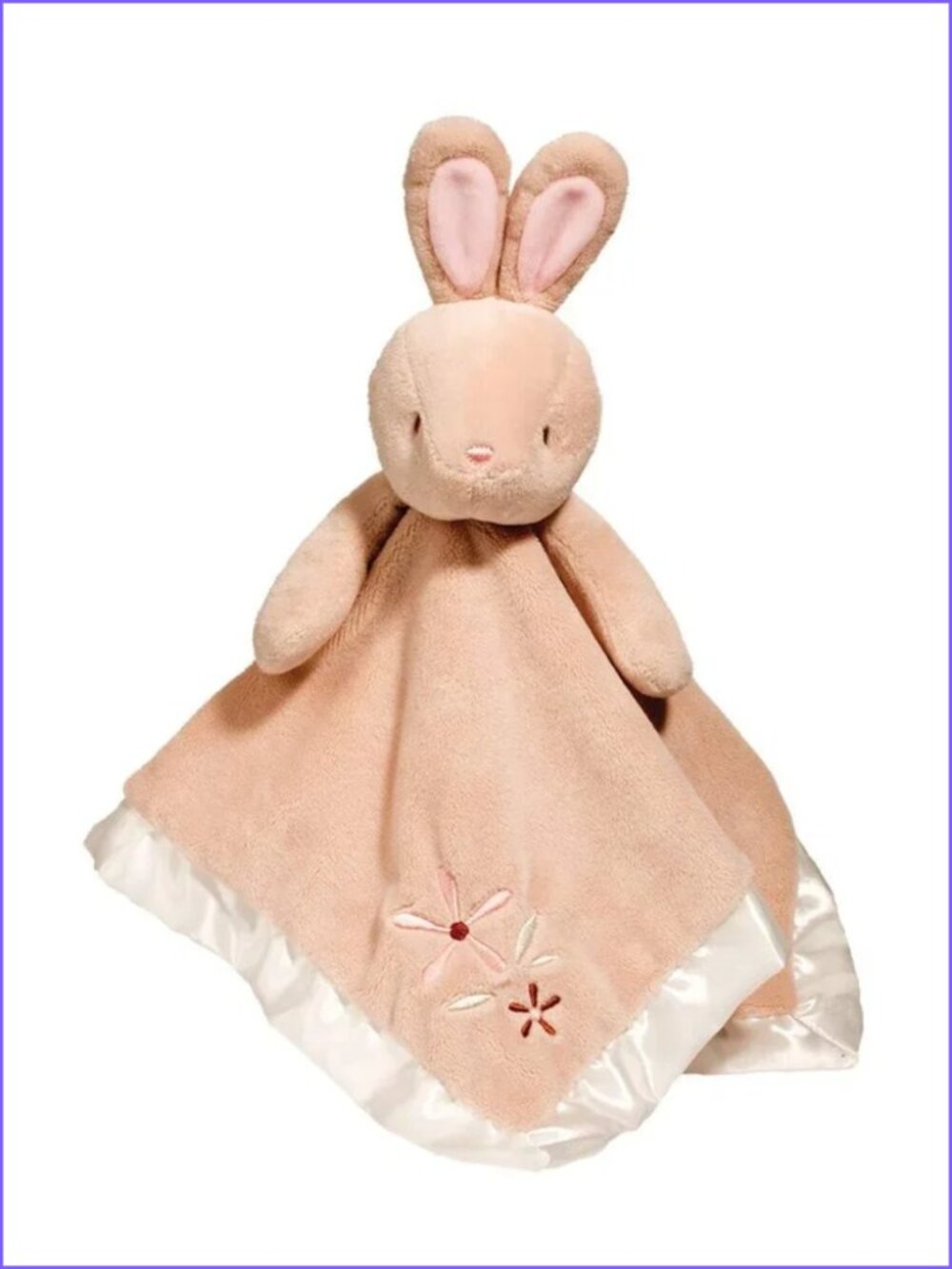 Douglas Baby Lil Snuggler Tan Bunny Security Blanket Lovey New w/ Tag
